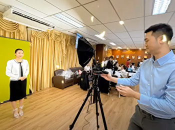 การอบรมพัฒนาบุคลิกภาพ
สำหรับนักศึกษาการจัดการข้อมูล
มหาวิทยาลัยราชภัฏสวนสุนันทา 1